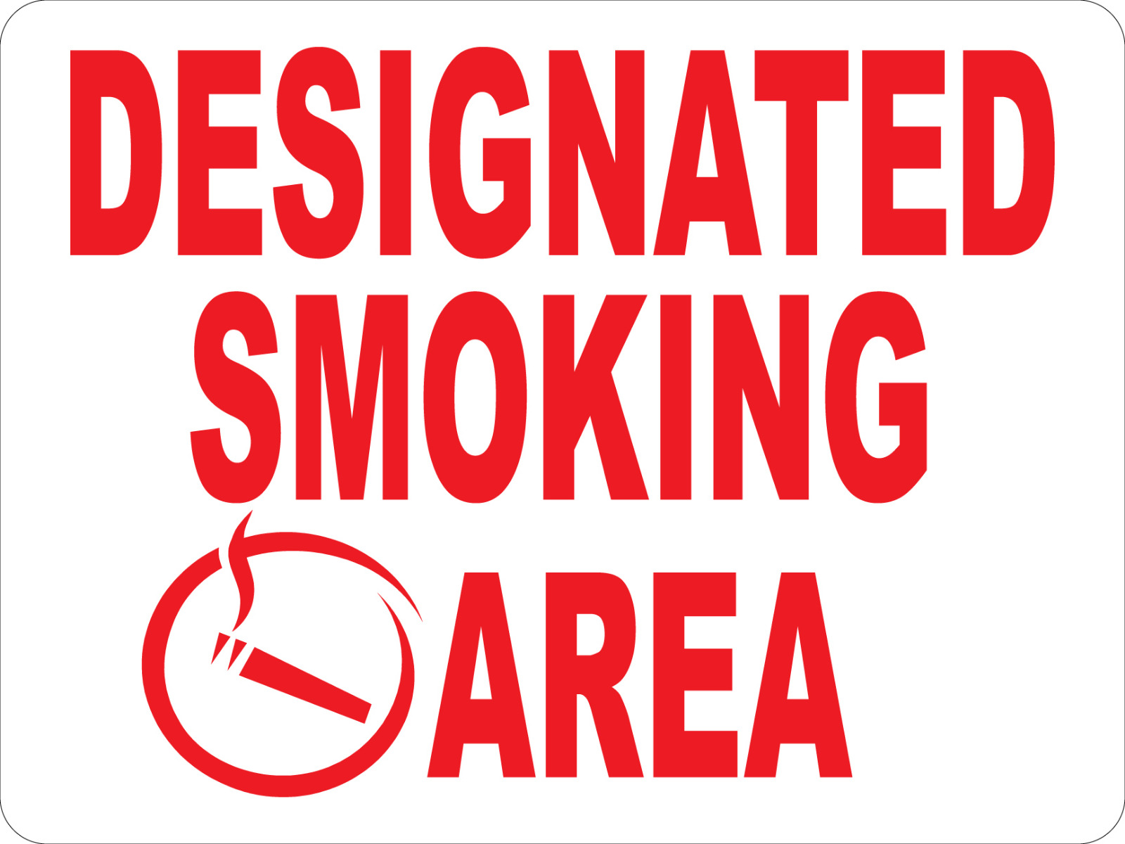 Designated Smoking Area